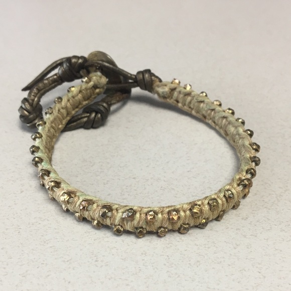 Chan Luu Jewelry - Chan Luu Single Wrap Bracelet with Nuggets Chan Luu Jewelry - Chan Luu Single Wrap Bracelet with Nuggets